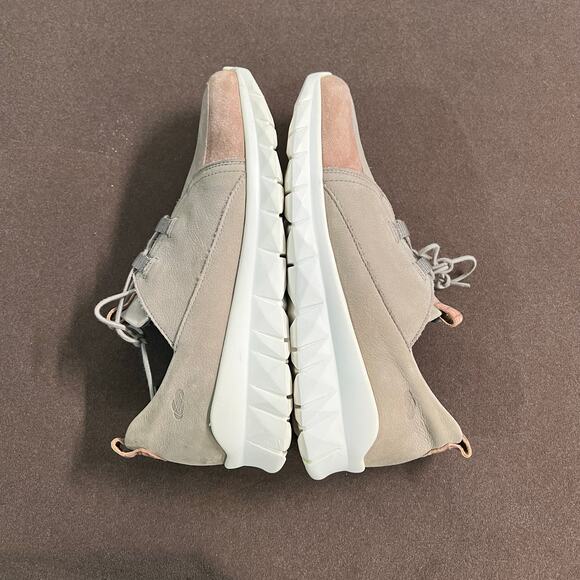 Cloud Footwear Zarina Suede Leather Lace Up Comfort Tan Shoe Women's Size EU 37 - Picture 13 of 13